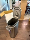 simplehuman XL Pet Food Can 40 lb Stainless — 2 Small Dents (6)