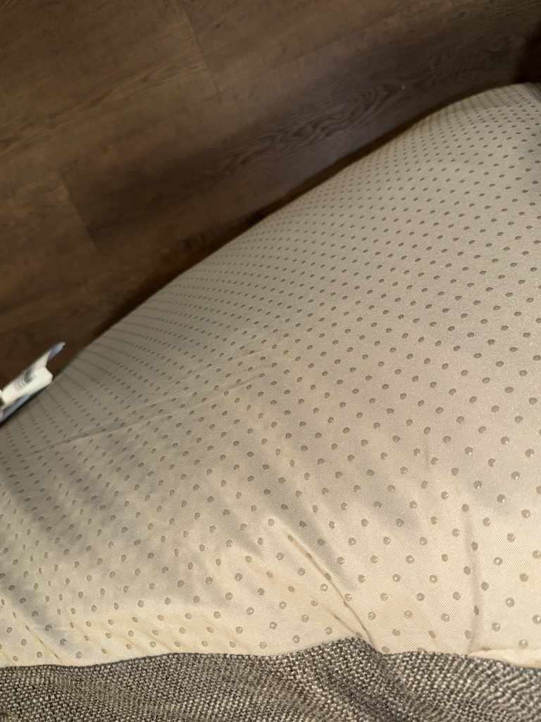 Non-skid dotted underside