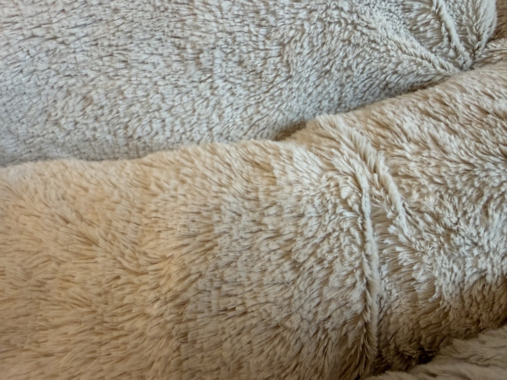 Plush sleep surface detail
