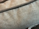 Woven herringbone bolster fabric
