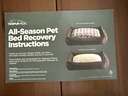 Tempur-Pedic tag - reversible fur / cooling sides