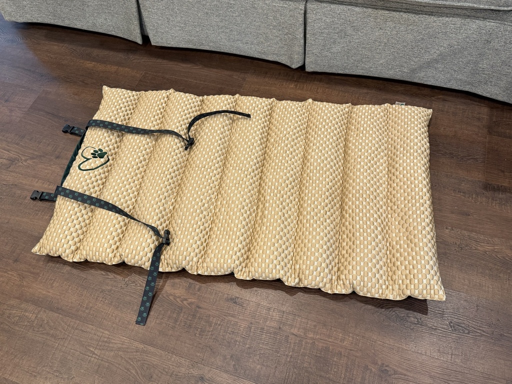Brentwood Originals Cooling Travel Pet Mat 26" x 43" — Green